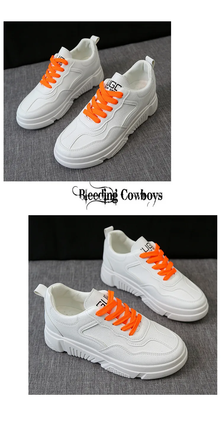 Running Shoes For Women Fashion Spring Autumn Chunky Sneakers Outdoor Trainers Canvas Platform White Sports Sneakers