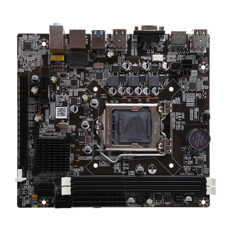 Материнская плата B75 LGA 1155 для настольного компьютера разъем ЦП PCI-E USB 3 0 SATA II