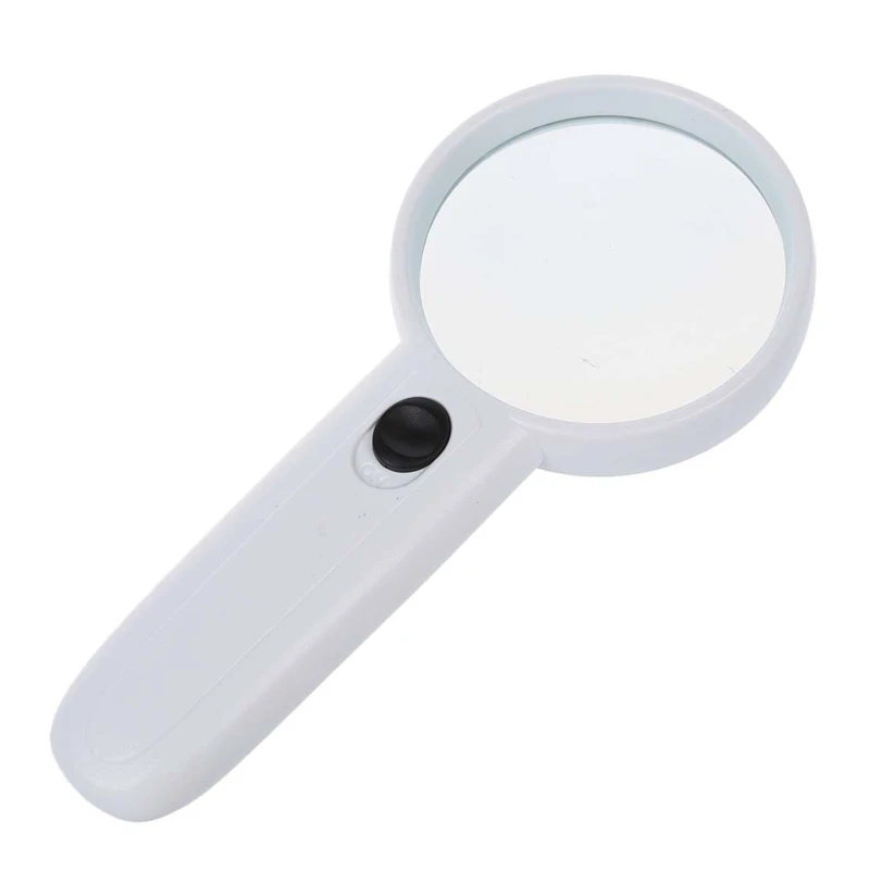 5x LED Switch Light Hand Held Reading Map Magnifier