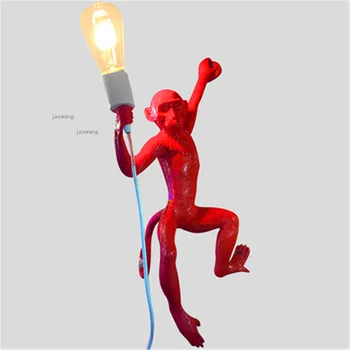 

Monkey Lamp Led Pendant Lights Hanging Lamp Hanglamp Home Deco Pendant Lighting Pendant light Modern Hanging Ceiling Lamps RK5G