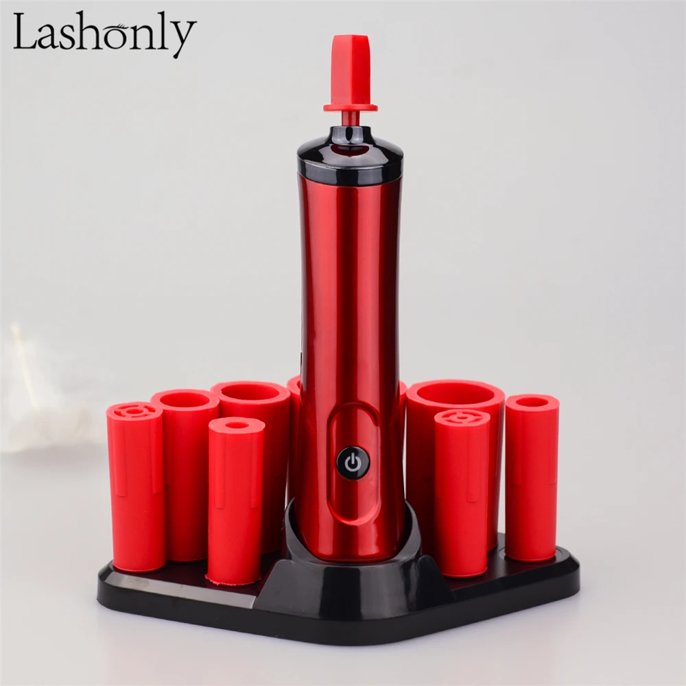 Lashonly Eyelash Glue Shaker Electric Wake-up Device for Eyelash Glue Makeup Tool Fast and Efficient Releasing Hands