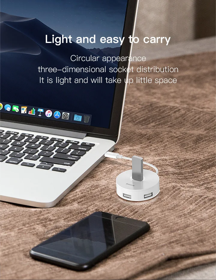 USB C концентратор USB 3,0 концентратор разветвитель несколько USB хаб Тип C концентратор 2,0 мульти хаб расширитель 4 порта концентратор для портативных ПК