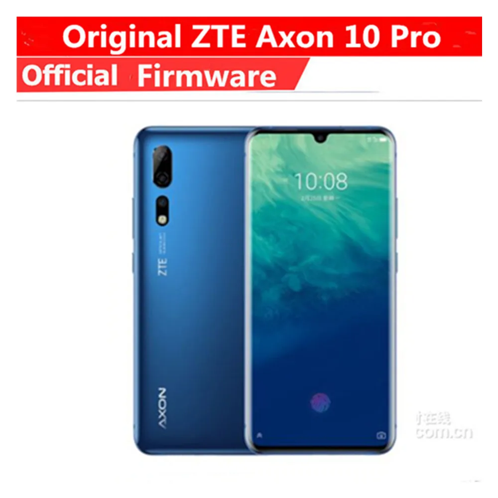 Оригинальный мобильный телефон zte Axon 10 Pro 5G Snapdragon 855 Android 9 1 6 47 &quotips 2340x1080 12G ram 256GB rom