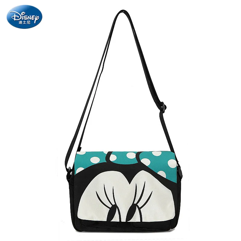 

Disney New Girl Shoulder Messenger Bag Small Square Bag Cute Minnie Cartoon Pattern Fashion Simple Party Dating Bag Nylon Waterproof Travel Single Shoulder Messenger Can Improve Temperament Gift That Girlfriend Likes