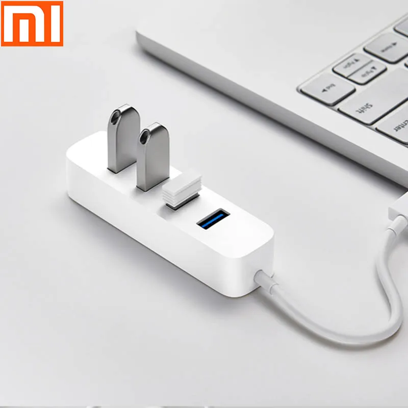Разветвитель Xiaomi 4 USB зарядное устройство флэш накопитель мышь клавиатура