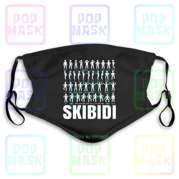

Dust Mask with Filter Little Big Skibidi Dance Routine Challenge Unofficial Adults Washable Reusable Mask