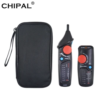 

CHIPAL FWT82 LAN Network Cable Tracker Telephone Wire Tracer Ethernet LAN TV Electric LineFinder Detector Tester RJ45 RJ11