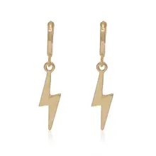 Цепочка с кулоном-молнией серьги-гвоздики металлические шпильки букле d'oreille