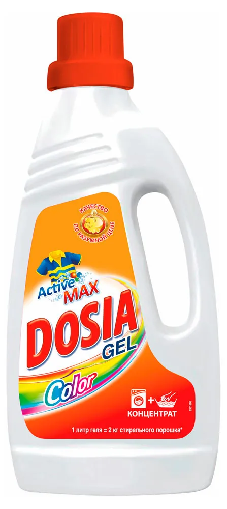 Гель для стирки цветного белья «Color» Dosia, 1 л