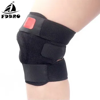 

FDBRO Adjustable Elastic Knee Pads Sports Knee Brace Support Football Camping Running Boxing Knee Protector Elbow Kneepad Safety