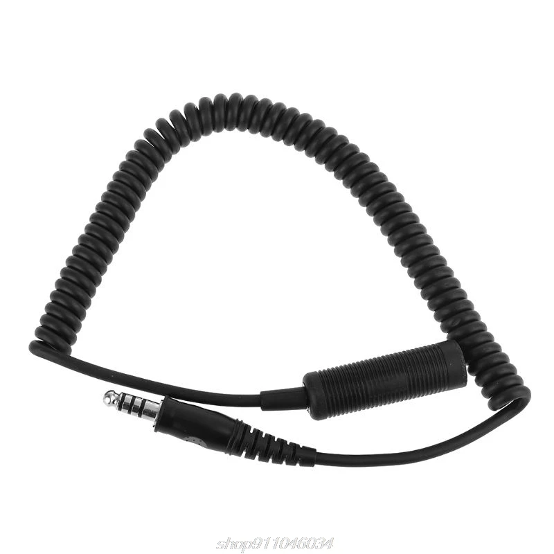 U 92A U to U 174 U Helicopter Military Headphone Extension Line for Helicopter Military Internal Computer Cables N10 20 Dropship