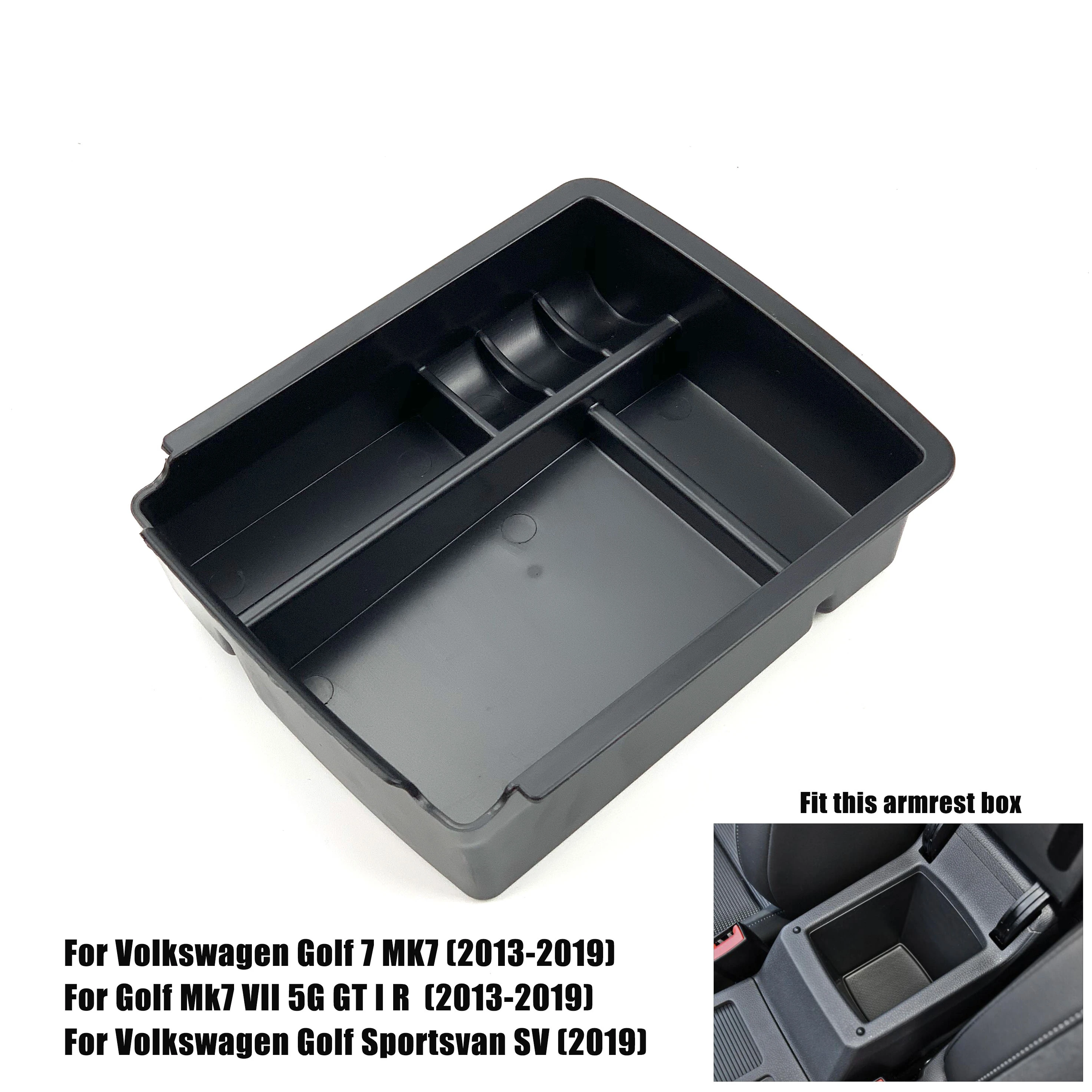 Car Accessories Armrest Storage Box For Volkswagen Golf 7 Mk7 Golf 6