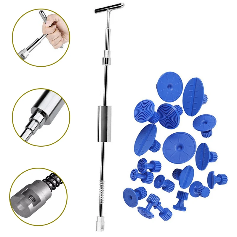 

Car Dent Repair Dent Puller Kit Dent removal Slide Hammer Reverse Hammer Tabs Car Hail Damage Tabs Suction Cups
