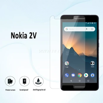 Перейти на Алиэкспресс и купить Закаленное стекло для Nokia 2 V 2 V Nokia 2,1 защита экрана 9H Защитная пленка для телефона для Nokia 2 V 2019 5,5 дюймчехол Защита стекла