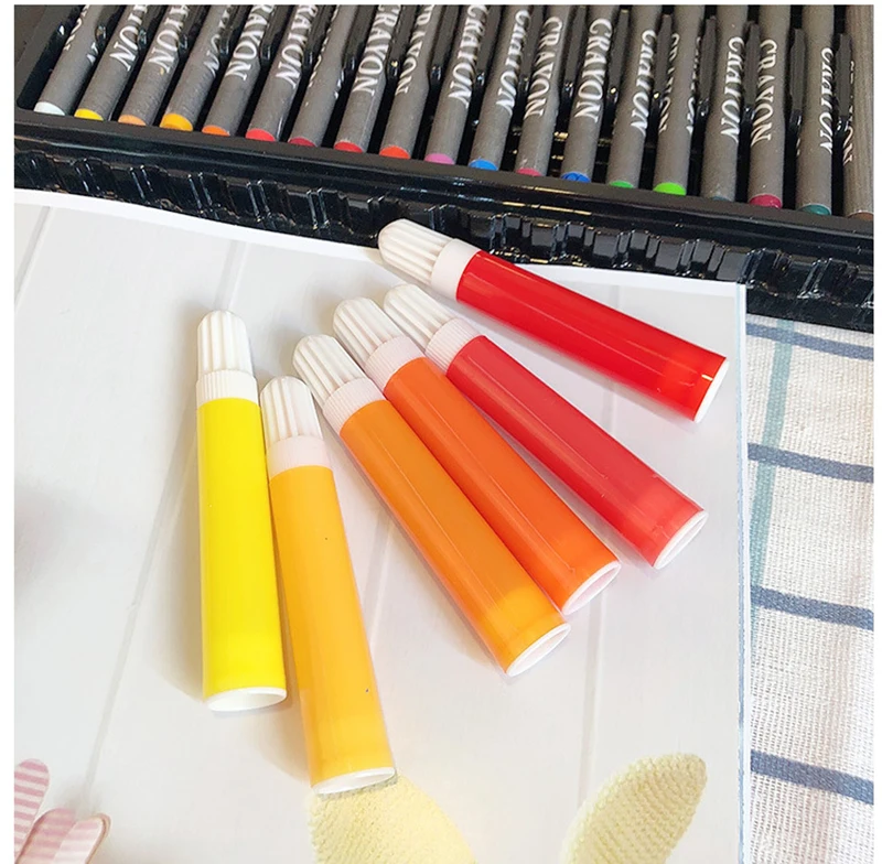 150/208 шт Набор для рисования краски, игрушки, цветной карандаш, цветная ручка для малышей детей студентов, художественный набор, кисти для рисования