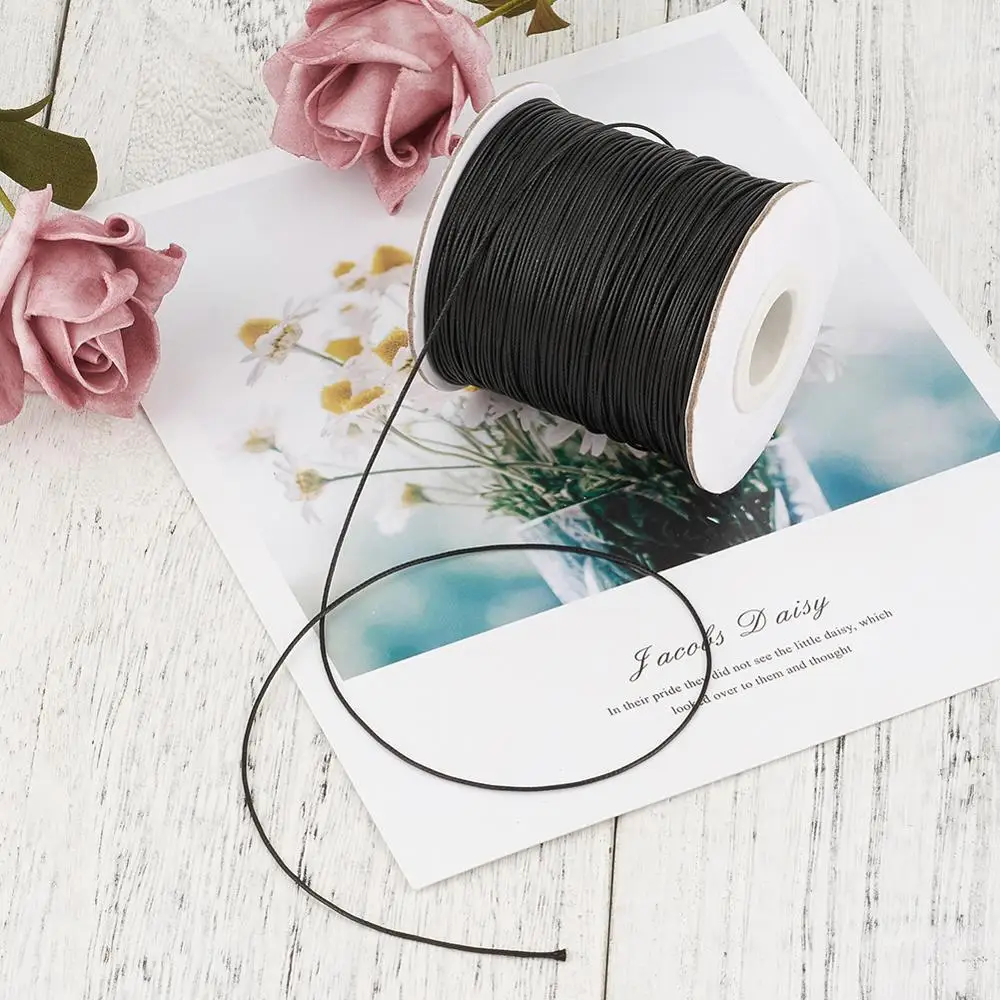 0 5 мм 8 вощеный полиэфирный шнур из бисера около 185 ярдов/рулон|beading cord|cord rollpolyester