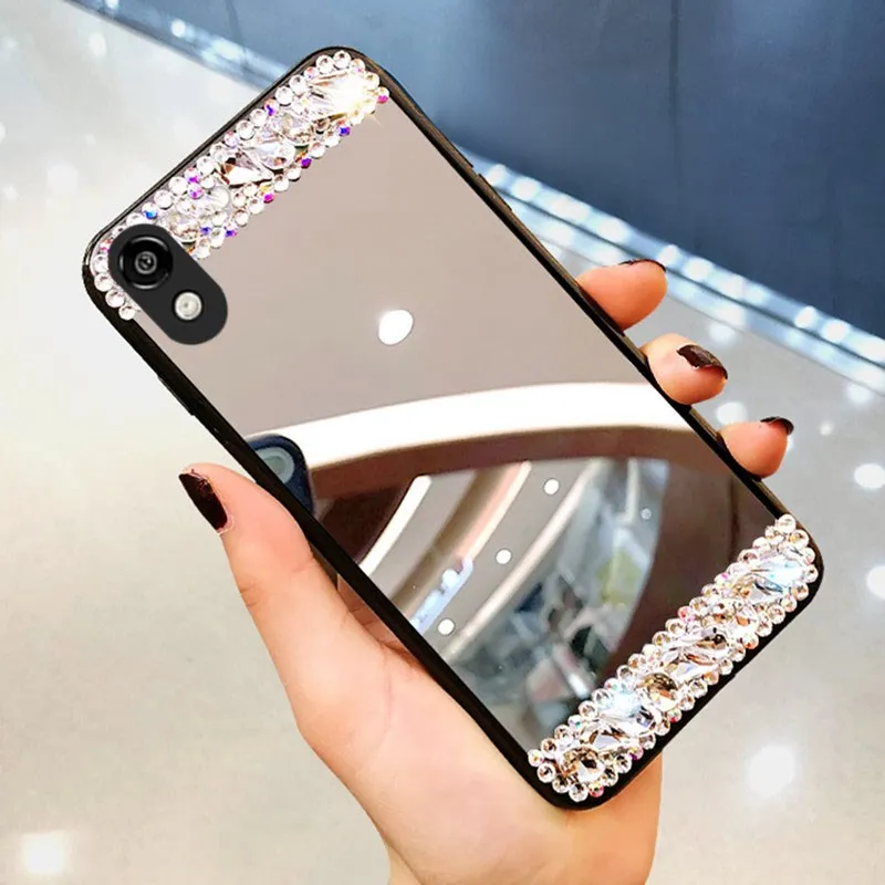 Мягкий силиконовый зеркальный чехол для huawei honor 8S Honor 8A Pro чехлы мягкая задняя