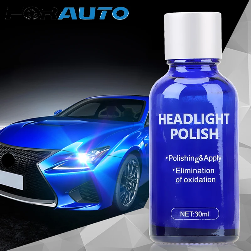 Автомобильный головной светильник полировка и починки 10/30 мл жидкости для