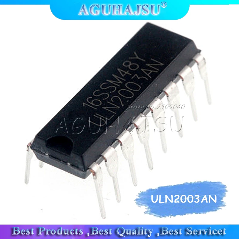 10 шт. ULN2003AN DIP16 ULN2003A DIP-16 ULN2003 ULN2003APG DIP новый и оригинальный IC | Электронные