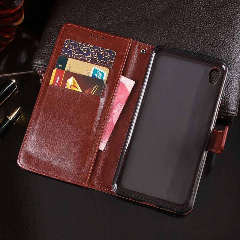 Flip Wallet Case for Sony Xperia XA Ultra XA1 Plus XA2 XA3 XZ Premium XZ1 XZ3 Leather Case Stand Phone Cover Coque