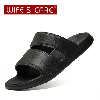 

2020 New Slippers Women Summer Thick Bottom Indoor Home Couples Home Bathroom Non-slip Soft Ins Tide To Wear Cool Slippers