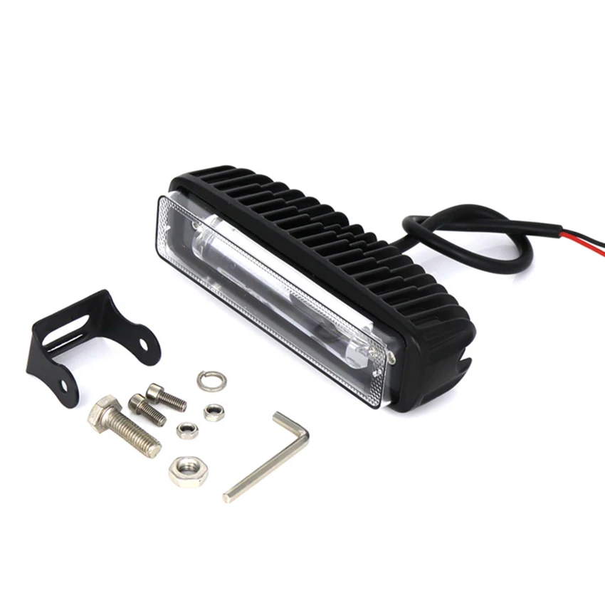 LED Forklift Safety Light Red/ Blue Spot Light, Warehousa1 Piece Safe Warning Light 30W 6 LEDs Driving 12-60V Wide Voltage