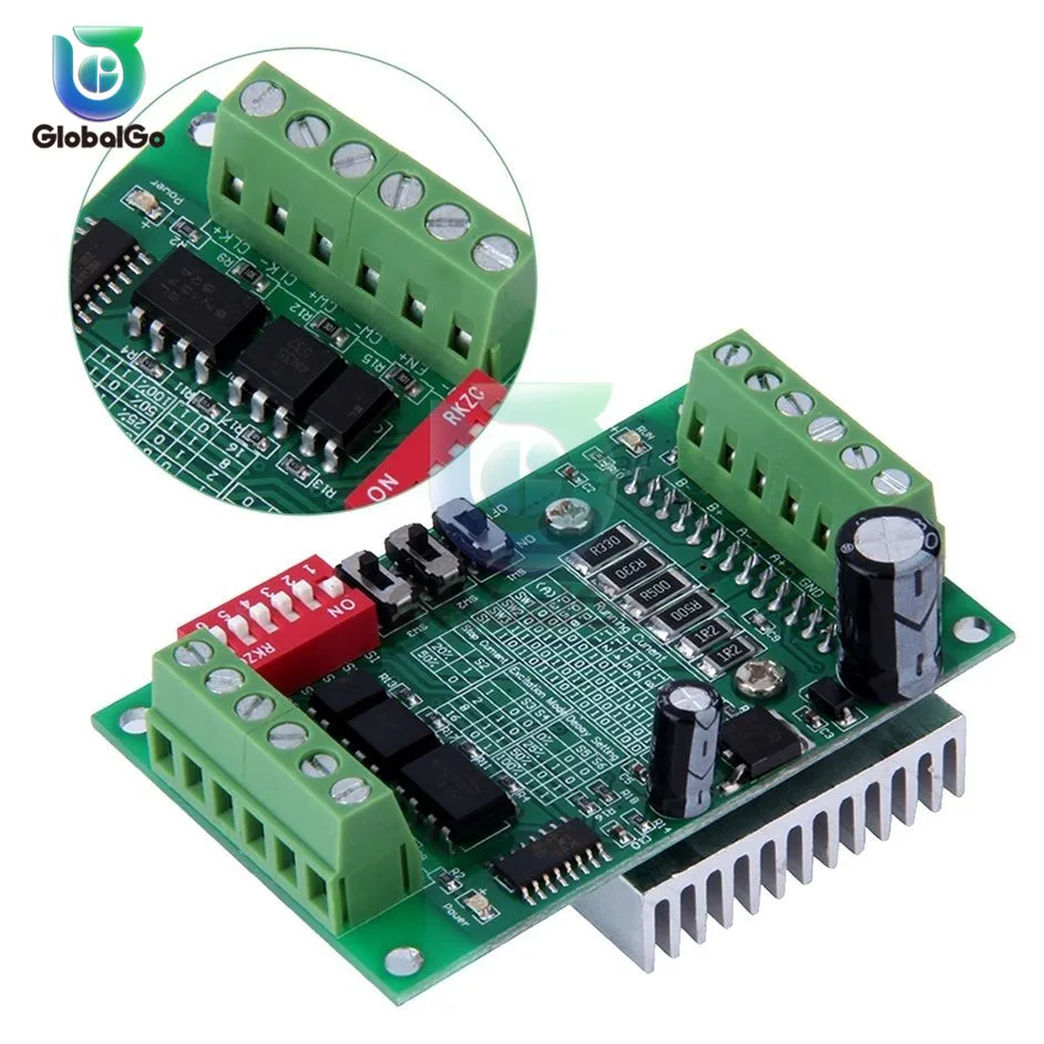 TB6560 3A привод шагового двигателя CNC шаговый двигатель плата одноосного контроллера DC 24V 10 V-35 V