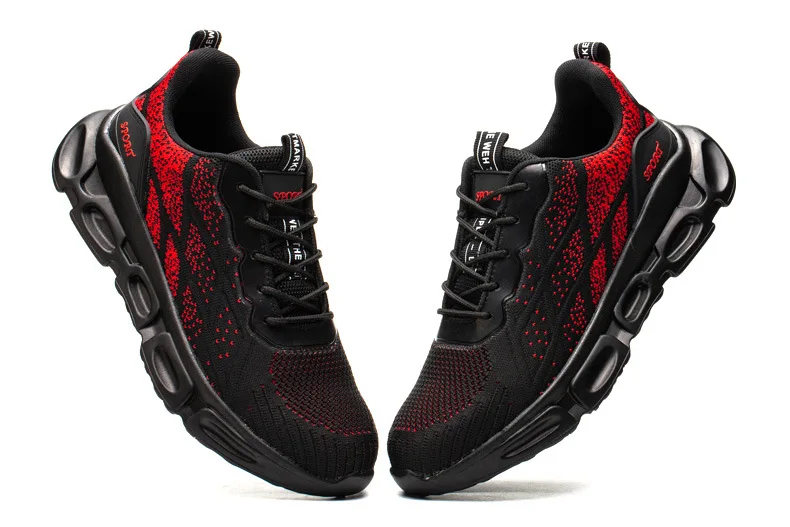 Safety Shoes Anti-smashing Safety Men's Work Shoes Summer Breathable Deodorant Non-slip Mens Safety Shoes Work Shoes