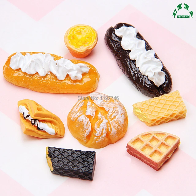 10PCS Slime Charms With Donut Food Sugar Chocolate Candy Resin Flatback of Slime  Beads Cake for Ornament Phone Case Decoration - AliExpress