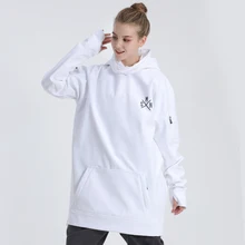 Smn snowboard hoodie inverno à prova dthicken água engrossar unisex jaqueta de esqui das mulheres dos homens inverno quente ao ar livre esqui snowboard moletom(China)