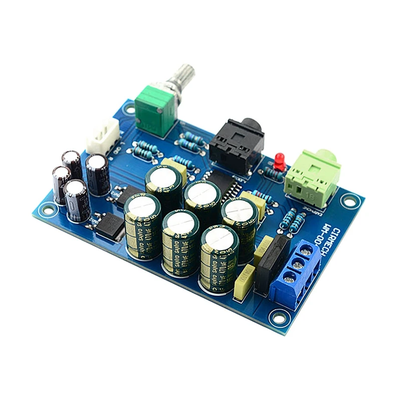 TPA6120 Headphone Amplifier Board HIFI TPA6120A2 Enthusiast Headphones AMP Amplificador Zero Noise