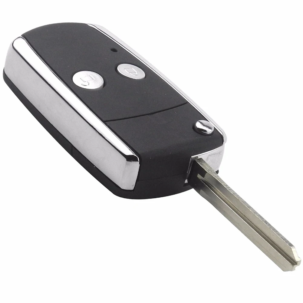 2 кнопки дистанционного флип Брелок чехол для T-oyota Camry Corolla Yaris Prado сломанный изношенный чехол для ключей Замена