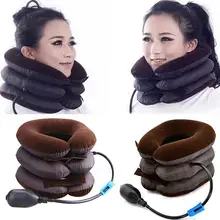 

Cervical Neck Traction Device Headache Shoulder Pain Relax Brace Support Pillow
