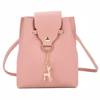 

Women Bucket Type Multipurpose Dating Crossbody Travel Fashion Casual Portable Single Shoulder Exquisite Mobile Phone Bag