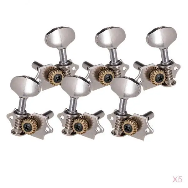 

15L15R 1:18 Open Gear String Tuning Pegs for Acoustic Classical Guitar Parts