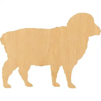 

Sheep Wooden Laser Cut Out Shape - Great for Crafting - Hobbyist - D.I.Y. Projects