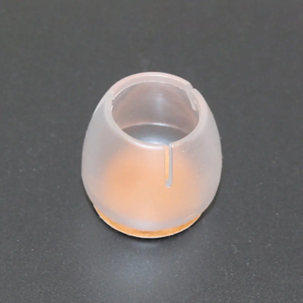 

Chair Leg Wood Floor Protectors Chair Feet Glides Furniture Carpet Saver Silicone Caps Tips with Felt Pads