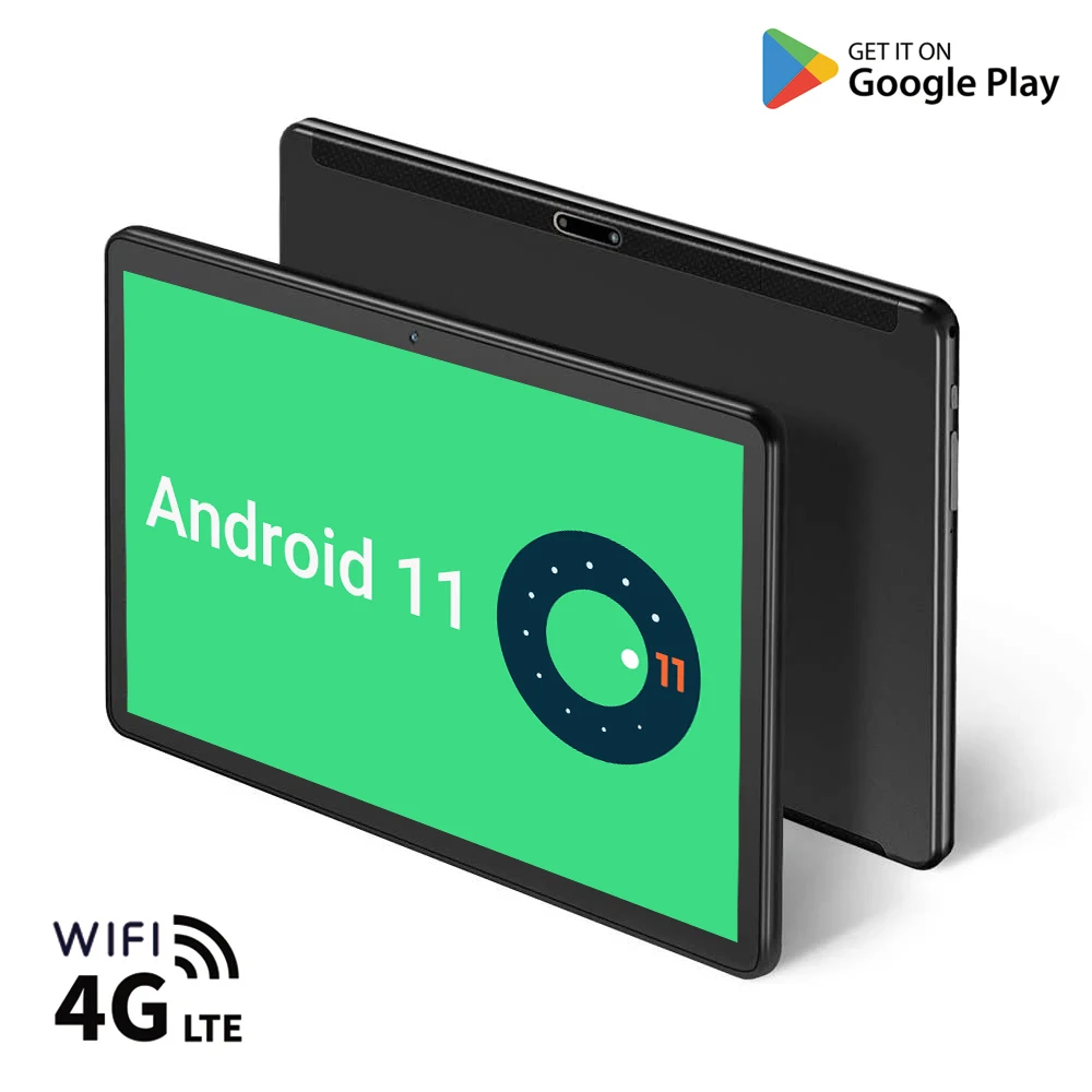 Супер 10-дюймовый планшет Android 11 0 Восьмиядерный процессор 6 ГБ ОЗУ 64 Гб ПЗУ 1280x800 HD