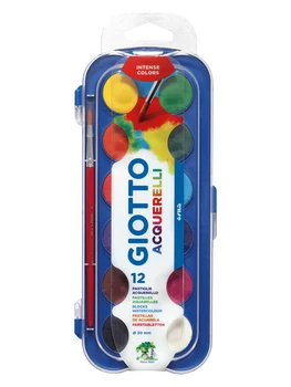 

CASE 12 WATERCOLORS 30MM GIOTTO F351200