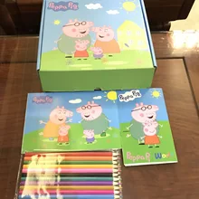 Детский подарок учитесь рисовать инструмент граффити картина-раскраска Рисование окрашенный шаблон набор образовательных игрушек