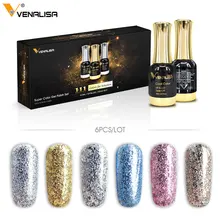 Venalisa, Заводская поставка,, 111 цветов, 12 мл, дизайн ногтей, замочить от УФ, зеркальный Гель-лак для ногтей, Гель-лак, Набор лаков