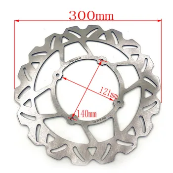 

300MM Outer Diameter Refitting Rear Brake Disc Rotor 4 holes Fit For Honda CRF