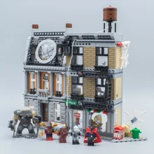 07107 1125 шт Marvel Super Heroes The Sanctum Sanctorum Showdown строительные блоки игрушки для детей подарок на день рождения 76108