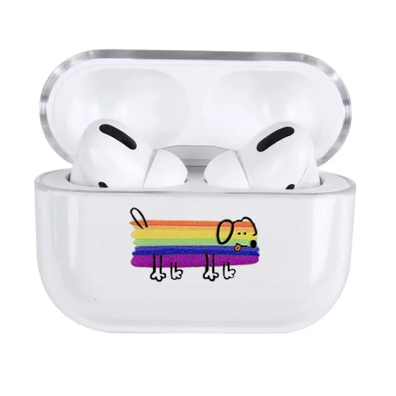 For Airpods Pro 05 Милый чехол для Apple AirPods, чехол, Мультяшные Bluetooth наушники, защитный жесткий чехол для Airpods Pro, чехол, коробка для Air pods 2/1/3 - Цвет: For Airpods Pro 05