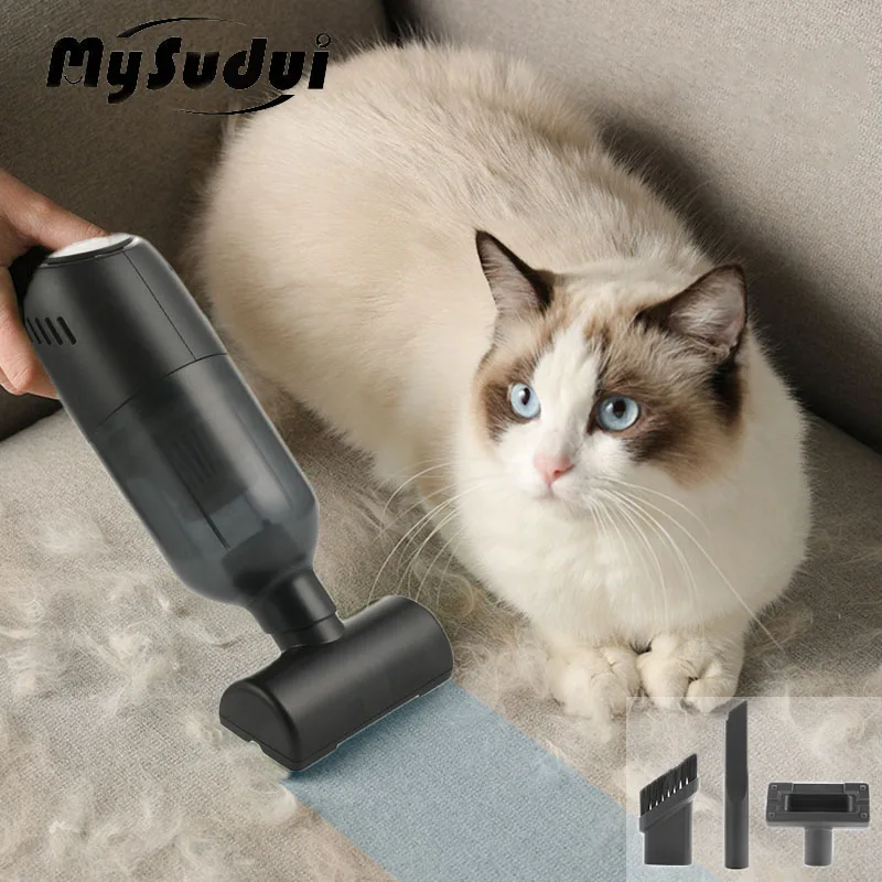 

Multifunction Pet Hair Vacuum Cleaner Wireless Handheld Suction Device Household Cleaning Tools For Car Home Pet Hair Chargeable