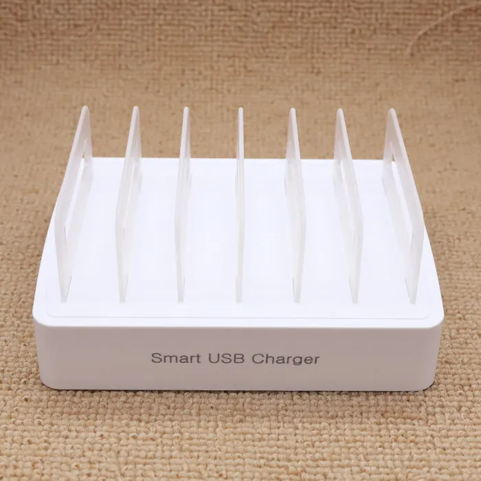 6 портов+ QC3.0+ тип-c станция для зарядки с USB док-станцией с держателем для смартфона планшета ПК SP99