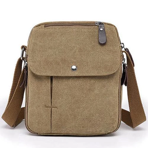 Canvas & Leather Bags for Men as Christmas Present