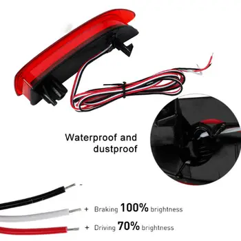 

2pcs Reflector lights Set Anti-vibration Corrosion resistance Auto LED