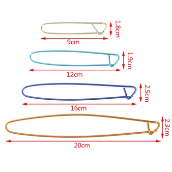 

Aluminum Steel Knit Holders Knitting Needles Markers Craft Crochet Hook Locking Stitch Seam 1Pc DIY Sewing Accessories