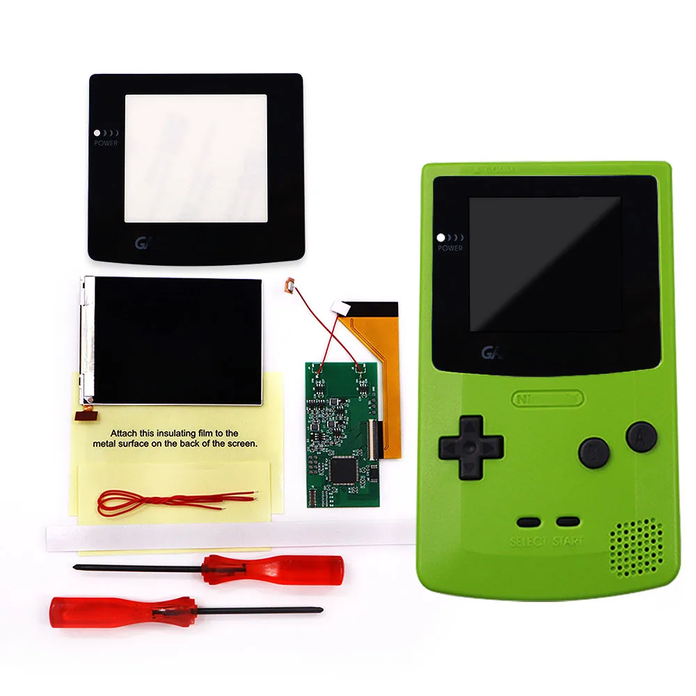 Ipsフルサイズ8カラフルなバックライト画面液晶modキット & ハウジング